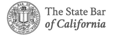 The State Bar of Califoria Badge